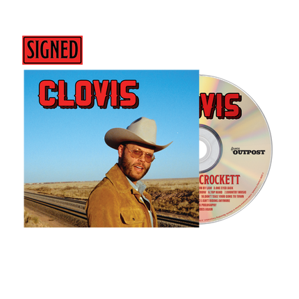 Clovis (Official Signed Digipak CD) | Charley Crockett