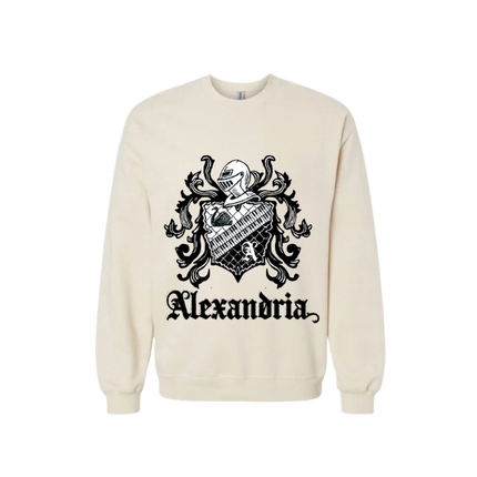 Alexandria Crest Crewneck | Alexandria