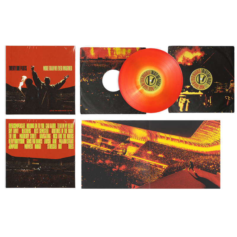 More Than We Ever Imagined (Live in Mexico City) - Red Vinyl | Twenty One Pilots