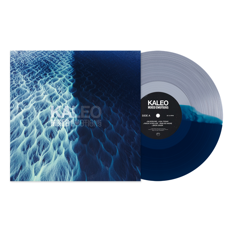 MIXED EMOTIONS VINYL (Blue & Clear Split Colored)