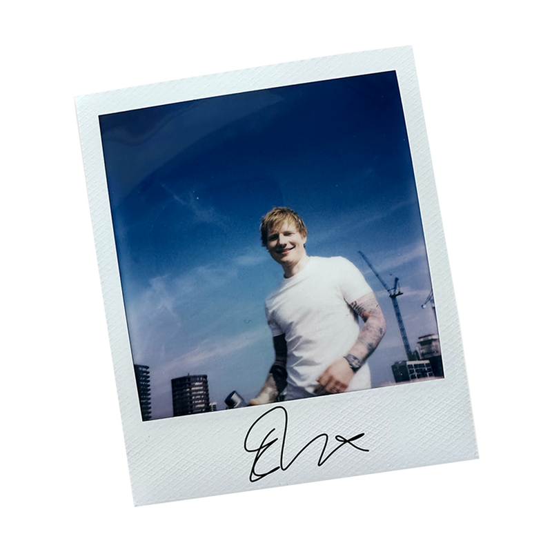 Teddy’s Vinyl Breakfast LP & Signed Photo Print | Ed Sheeran