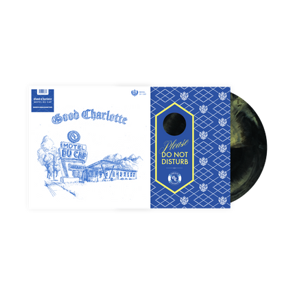 Motel Du Cap - Green Midnight Vinyl (With Signed Artcard) (Store Exclusive) | Good Charlotte