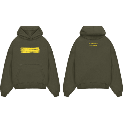 Subtract Logo Hoodie Green | Ed Sheeran