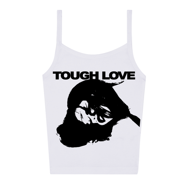Tough Love White Tank | Nessa Barrett