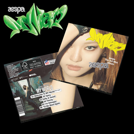 MY WORLD Poster Version (NINGNING Cover)