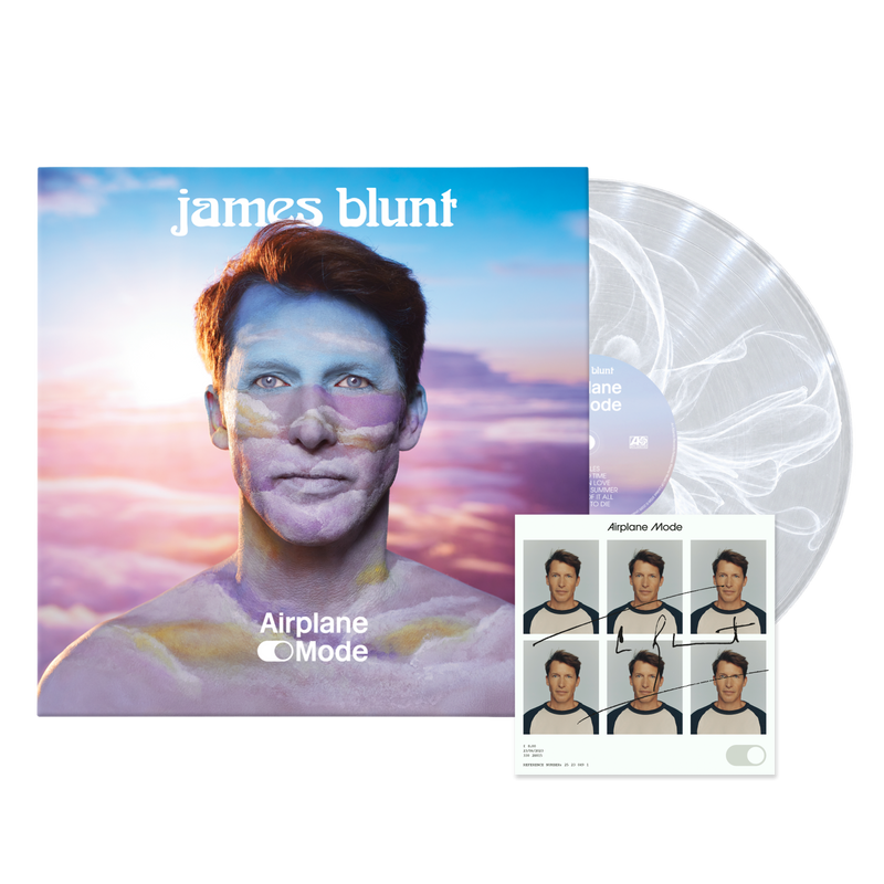 Airplane Mode (Clear & White Ecorecord) with Signed Card