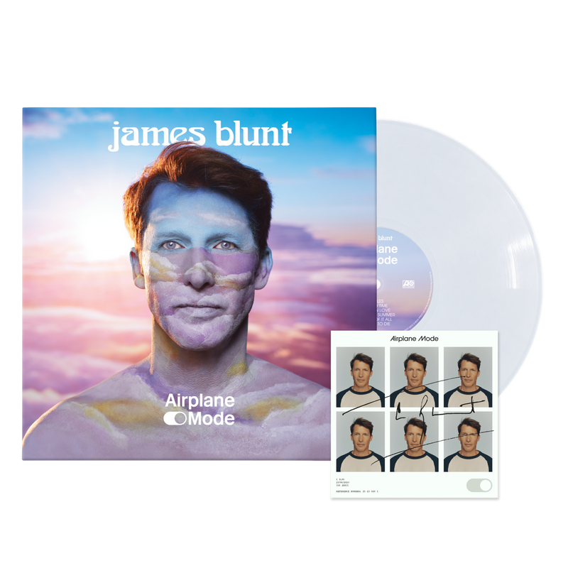 Airplane Mode (White Ecorecord) with Signed Card