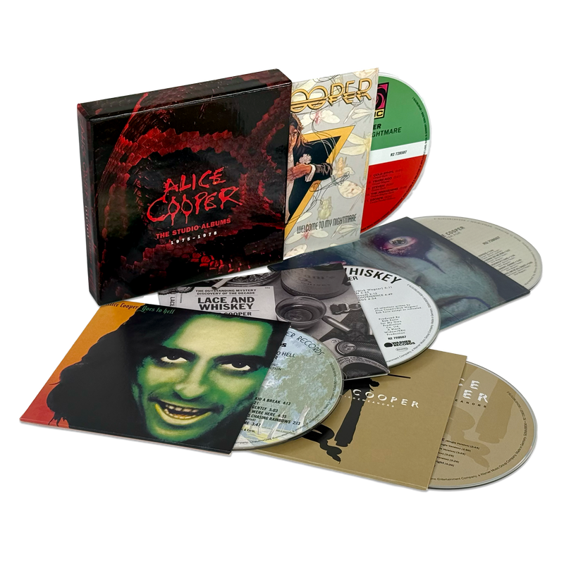 Studio Albums 1975 - 1978 (5CD) | Alice Cooper
