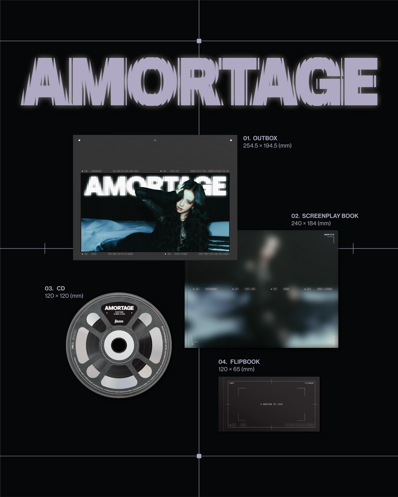 AMORTAGE (BLACK ver.) | JISOO