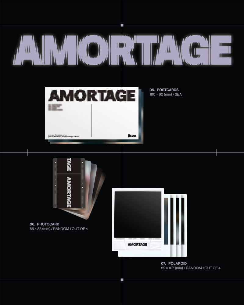 AMORTAGE (BLACK ver.) | JISOO