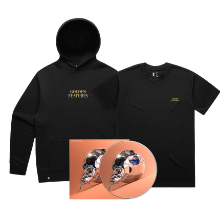 Sisyphus CD + Classic Golden Features Tee / Stag Beetle Premium Hoodie