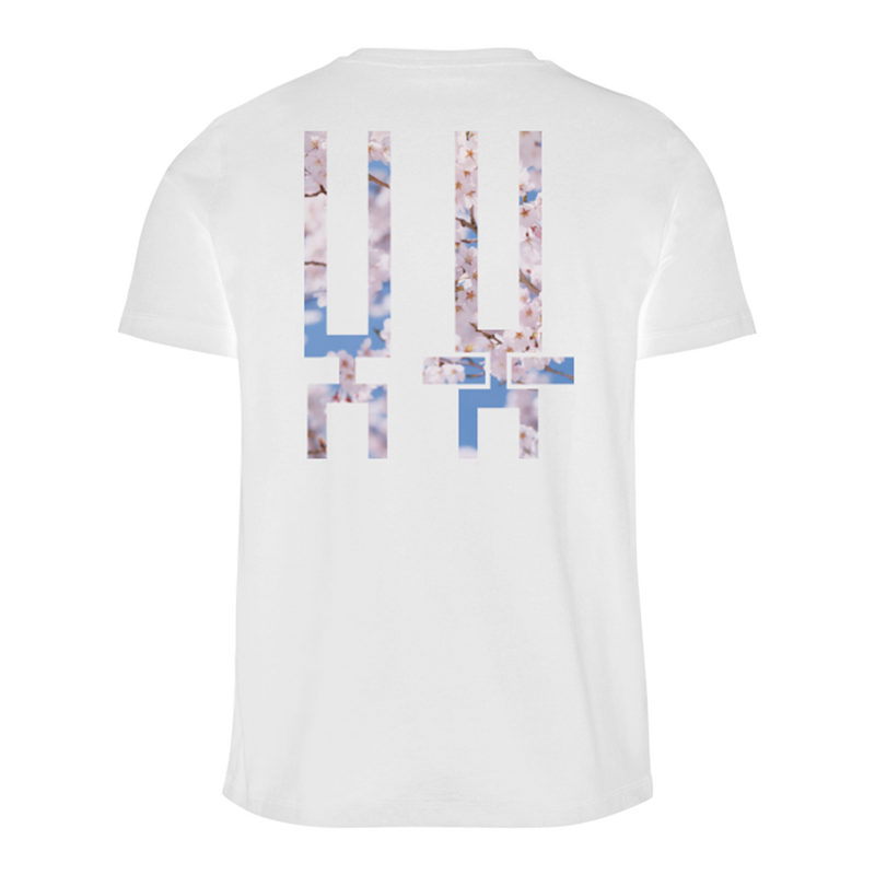 Blossom Mask T-Shirt White