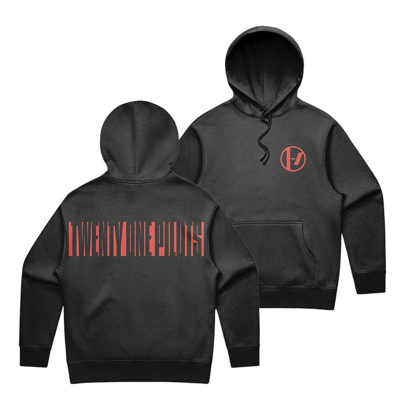 LOGO BACKBLOCK HOODIE | Twenty One Pilots
