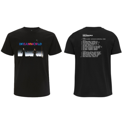 Dreamworld 2024 European Tour T-Shirt Black | Pet Shop Boys