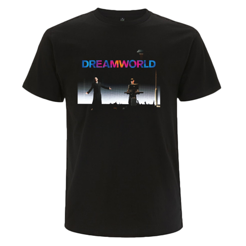 Dreamworld 2024 European Tour T-Shirt Black | Pet Shop Boys