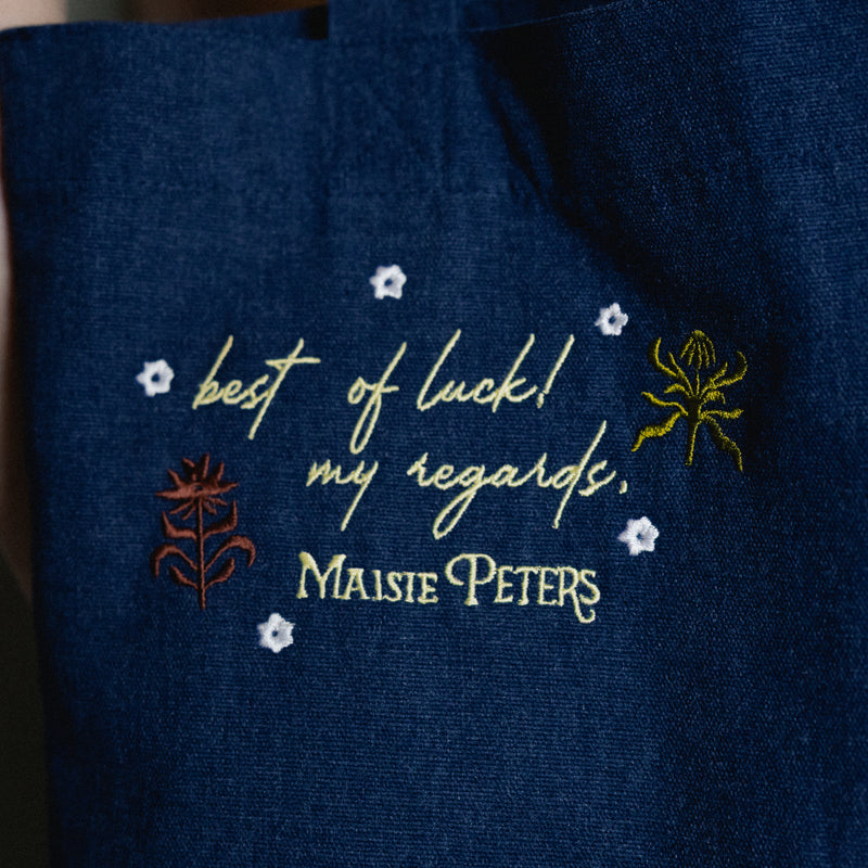 Florescence Tote Blue | Maisie Peters