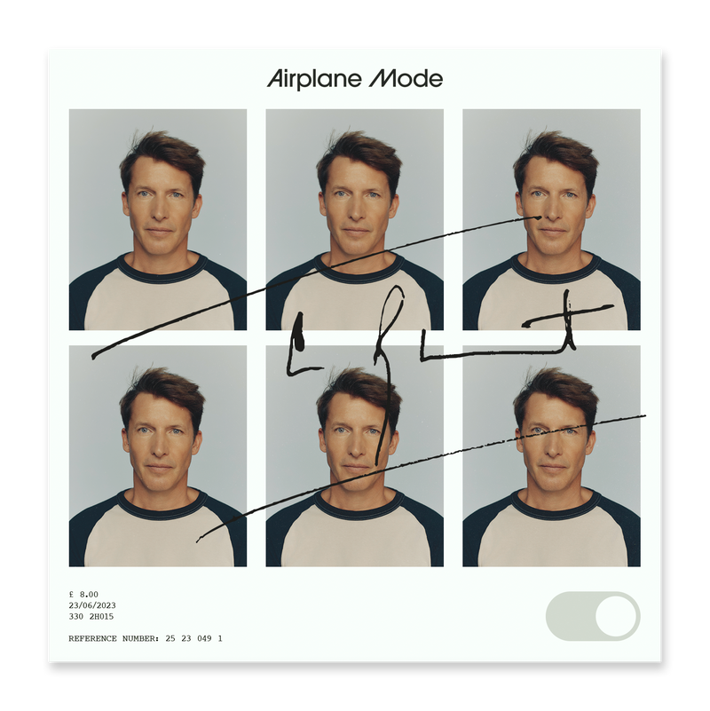 Airplane Mode (Clear & White Ecorecord) with Signed Card