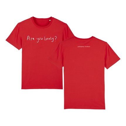 Loneliness Red T-Shirt | Pet Shop Boys