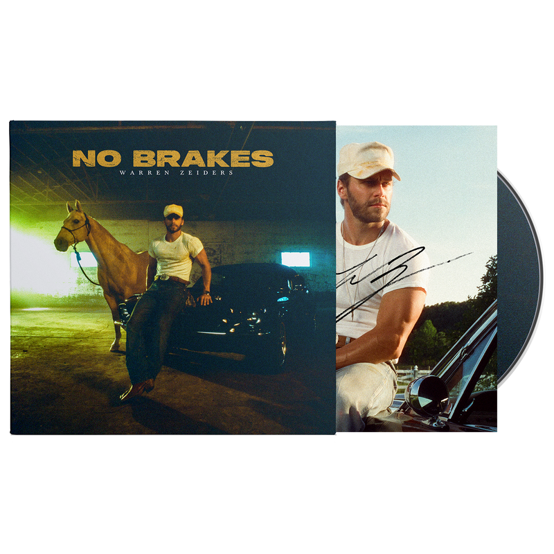 No Brakes Signed CD | Warren Zeiders