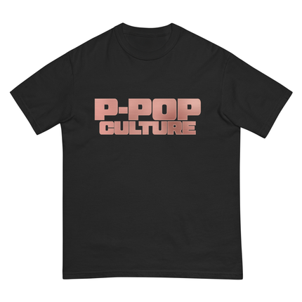 P-POP CULTURE Black T-shirt | Karan Aujla