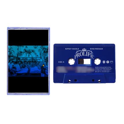 PROLIFIC - Dark Blue Cassette | Nipsey Hussle & Bino Rideaux