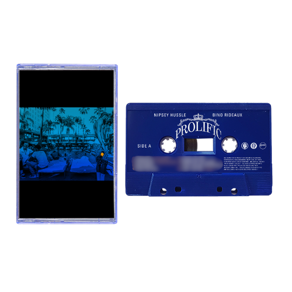 PROLIFIC - Dark Blue Cassette | Nipsey Hussle & Bino Rideaux