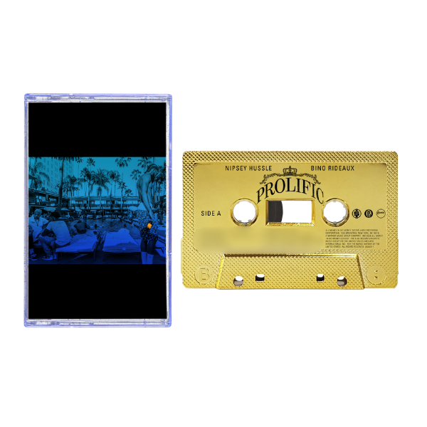 PROLIFIC - Mirror Gold Cassette | Nipsey Hussle & Bino Rideaux