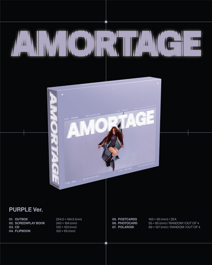 AMORTAGE (PURPLE ver.) | JISOO