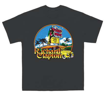Richard Clapton 50th Anniversary T-Shirt Black
