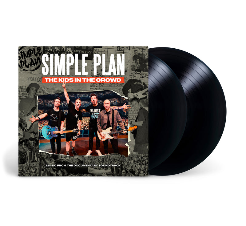The Kids in the Crowd (Music from the Documentary Soundtrack) 2LP Black Vinyl | Simple Plan