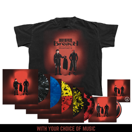 BREACH T-SHIRT WITH CHOICE OF MUSIC | Twenty One Pilots