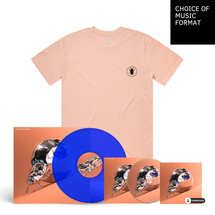 Sisyphus + Pink Stag Beetle Tee Bundle