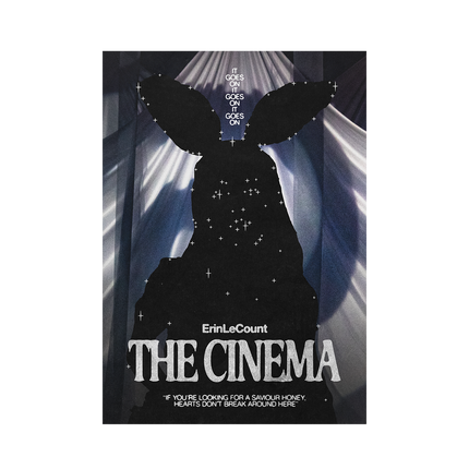 The Cinema Glow in the Dark Poster | Erin LeCount