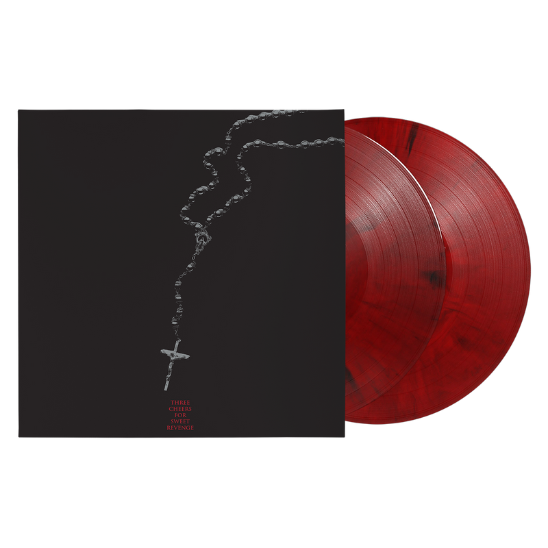 Three Cheers for Sweet Revenge (Deluxe Edition) Red & Black Marble Vinyl 2LP | Three Cheers for Sweet Revenge (20th Anniversary Deluxe Edition) Red & Black Marble Vinyl 2LP | My Chemical Romance