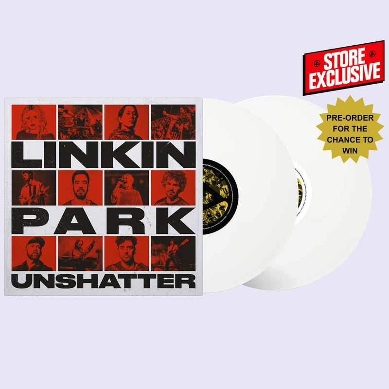UNSHATTER Film Soundtrack (Live in São Paulo) Opaque White 2LP