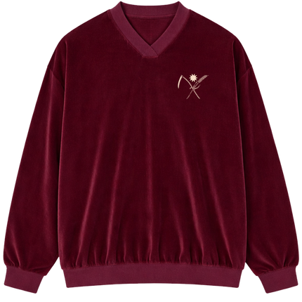 Wheat and Sickle Velour Sweatshirt | My Chemical Romance