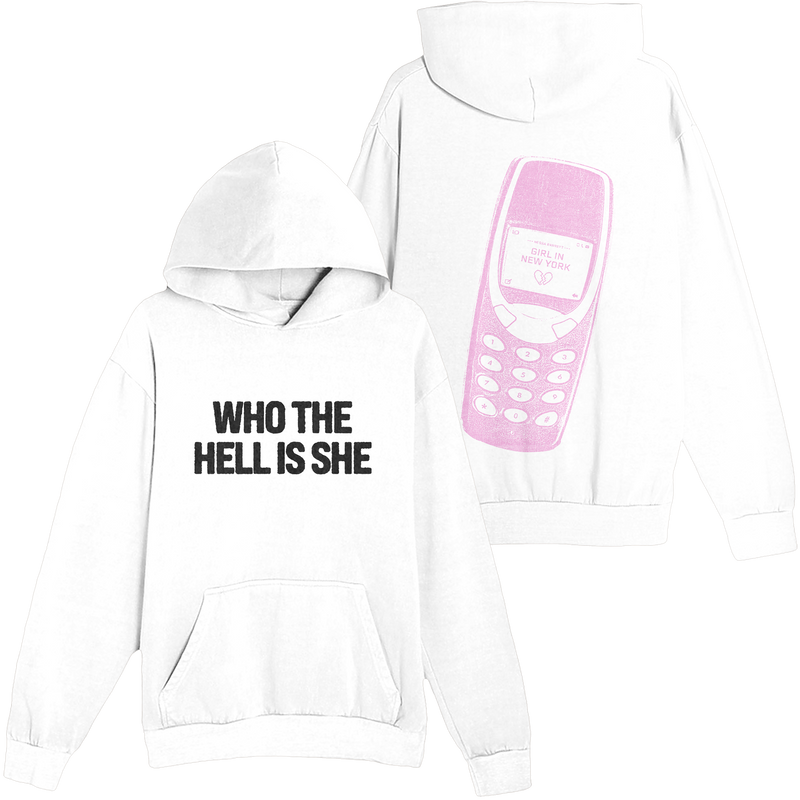 Who The Hell Is She Hoodie | Nessa Barrett