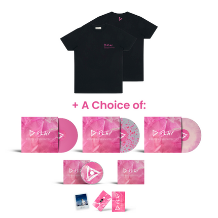 Play Black T-Shirt & Album Bundle & Signed Photo Print | Ed Sheeran