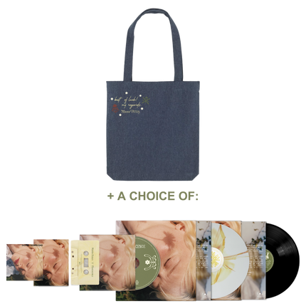 Florescence Tote Blue with Choice of Music