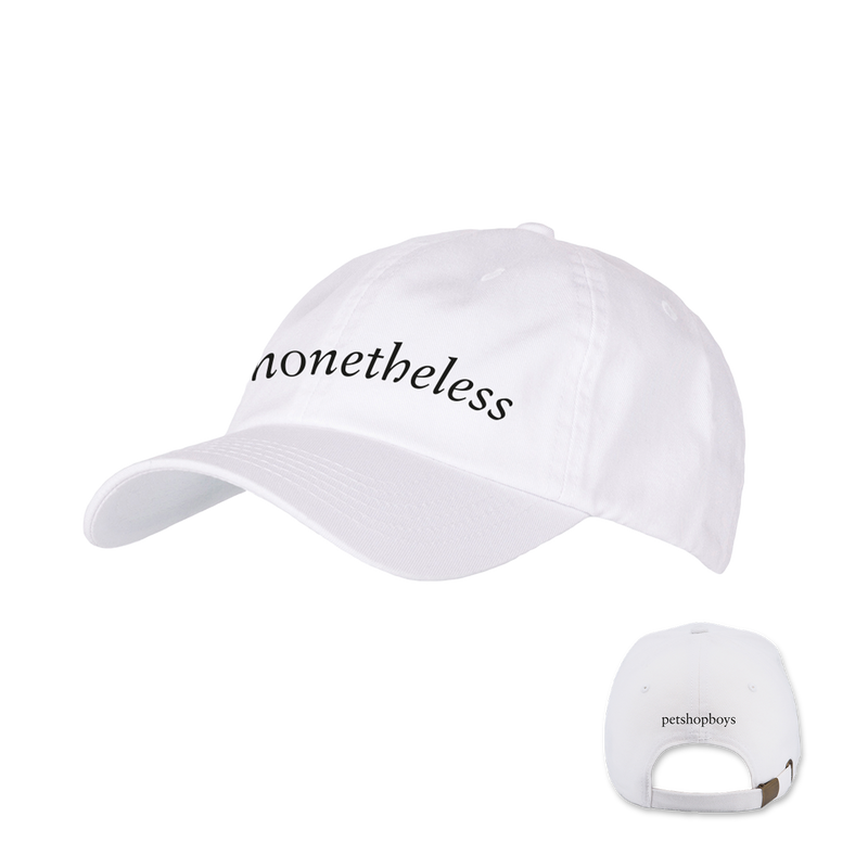 Nonetheless Logo Cap | Pet Shop Boys