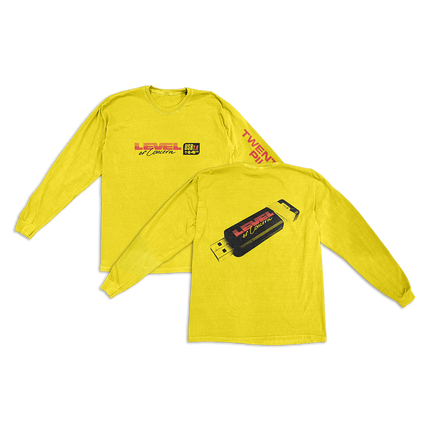 Yellow Tech Long Sleeve TShirt