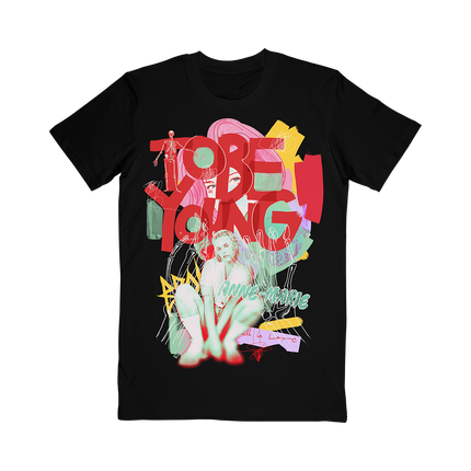 We Are All A Mess Black T-Shirt