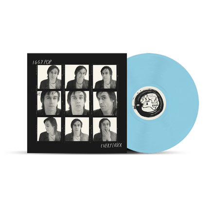 Iggy Pop EVERY LOSER Mick Rock Album Cover Sky Blue Vinyl