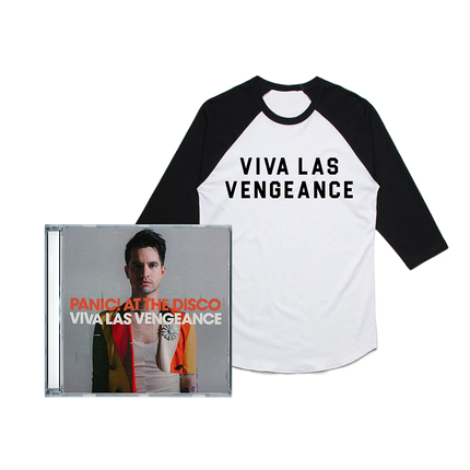 Panic! At The Disco Viva Las Vengeance CD + Raglan