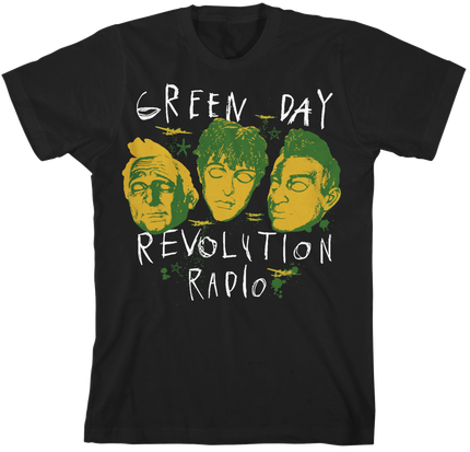 Glow In The Dark Scribble Mask T-shirt