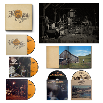 Harvest: 50th Anniversary Edition 3CD/2DVD