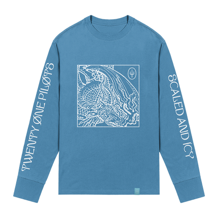 Dragon Box White Cover Long Sleeve T-Shirt