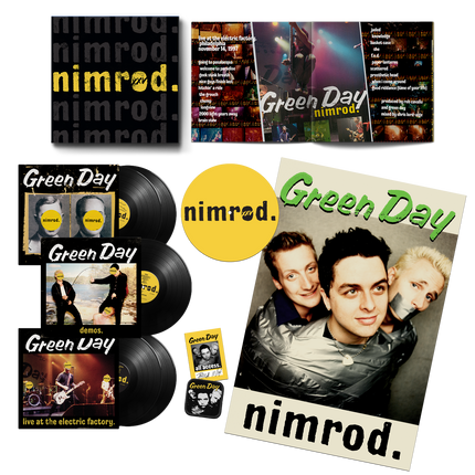 Green Day Nimord XXV Black Vinyl 5LP