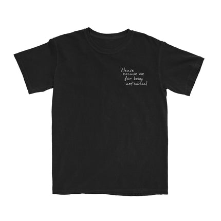 Please Excuse Me T-Shirt (Black)