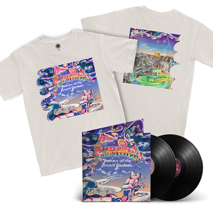 Return of the Dream Canteen Deluxe Black Vinyl + T-Shirt Bundle